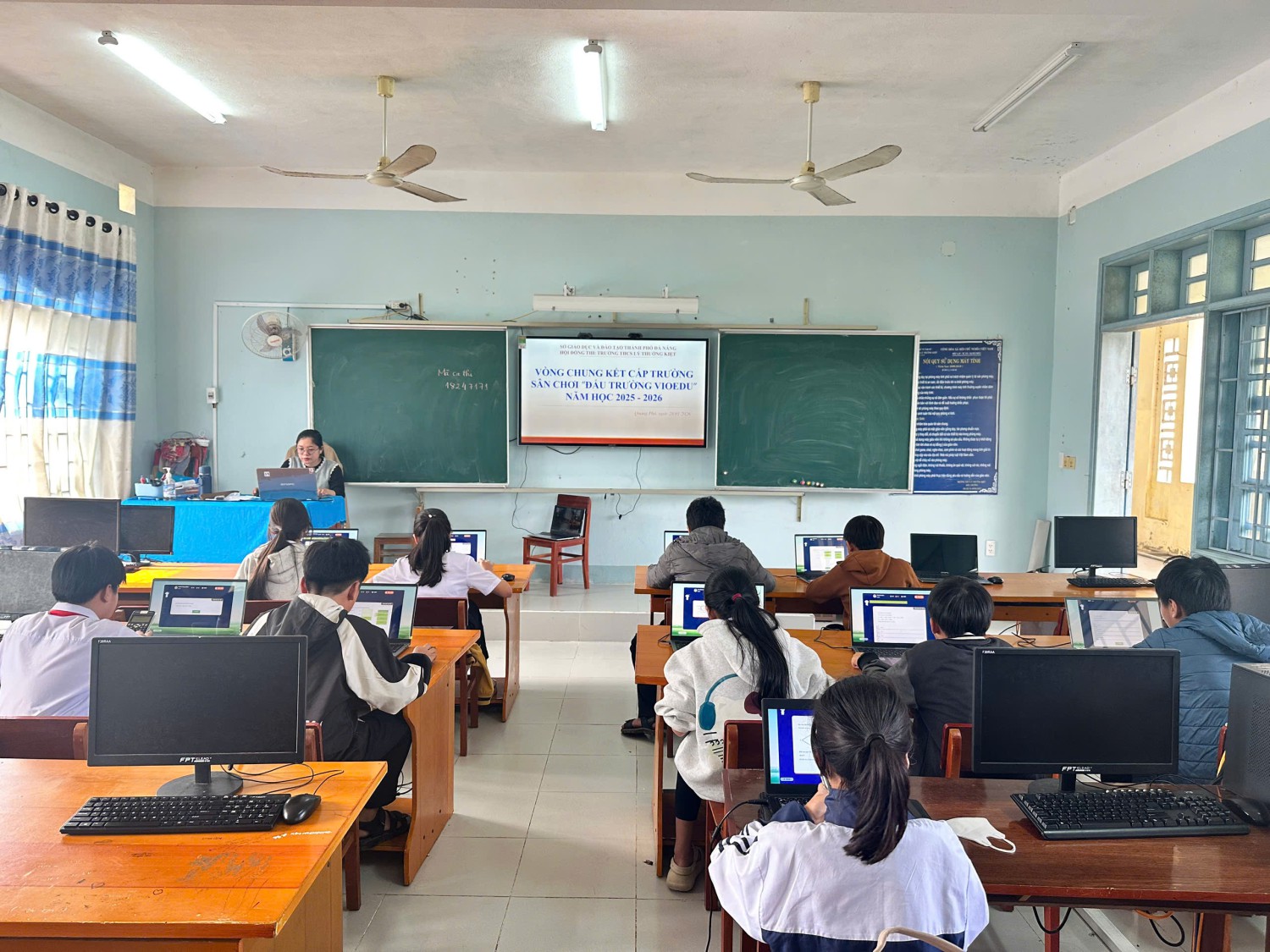 TỔ CHỨC CUỘC THI ĐẤU TRƯỜNG VIOEDU CẤP TRƯỜNG NĂM HỌC 2025–2026